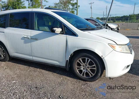 2012 Honda Odyssey Ex-L z USA, uszkodzony, nr VIN 5FNRL5H67CB083808